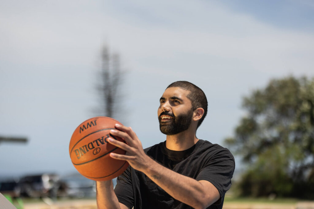 Sports player freedom and concentration without glasses or contact lenses